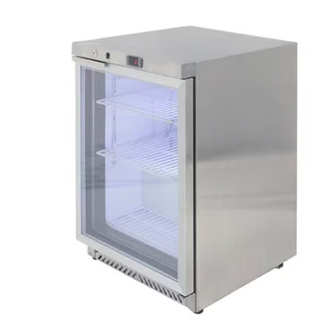 AIREX Undercounter Display Fridge 1 Door 125L AXR.UC.1G