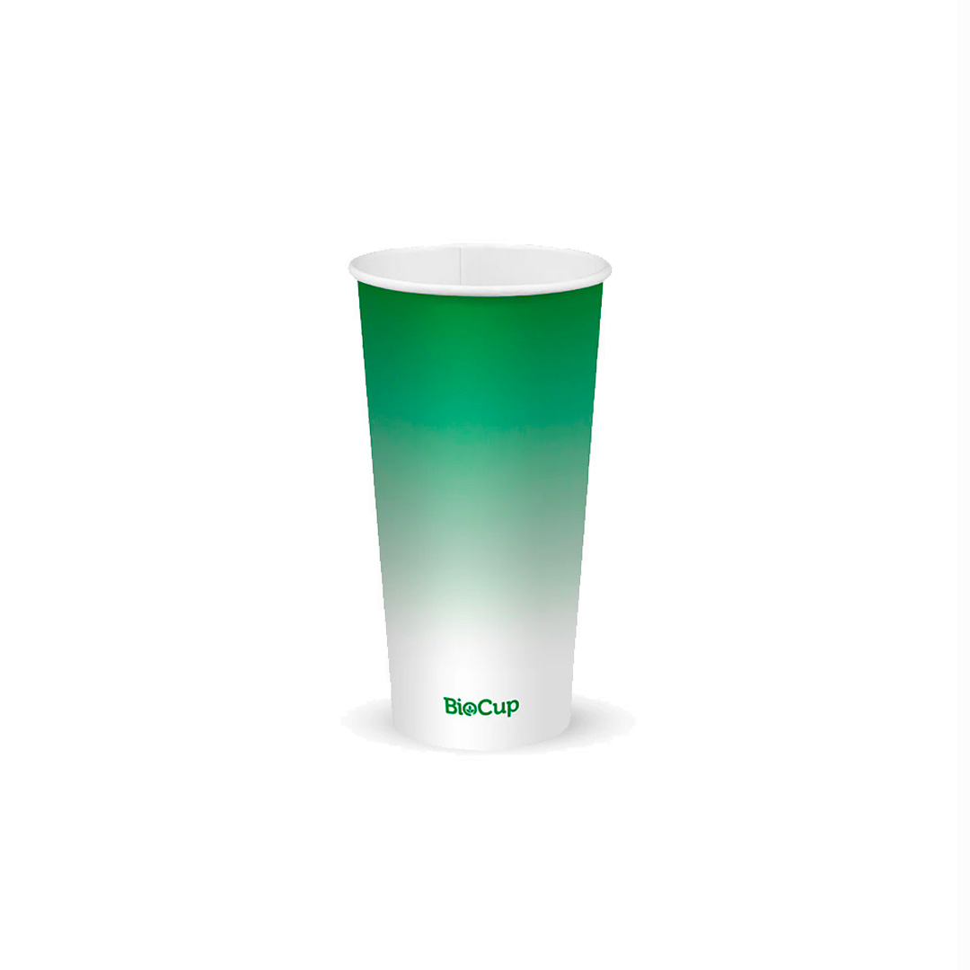 BioCup Green 600ml / 20 oz (90mm)