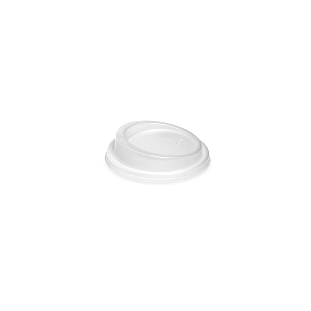 Biocup Lid Large PLA Suits (90mm) White