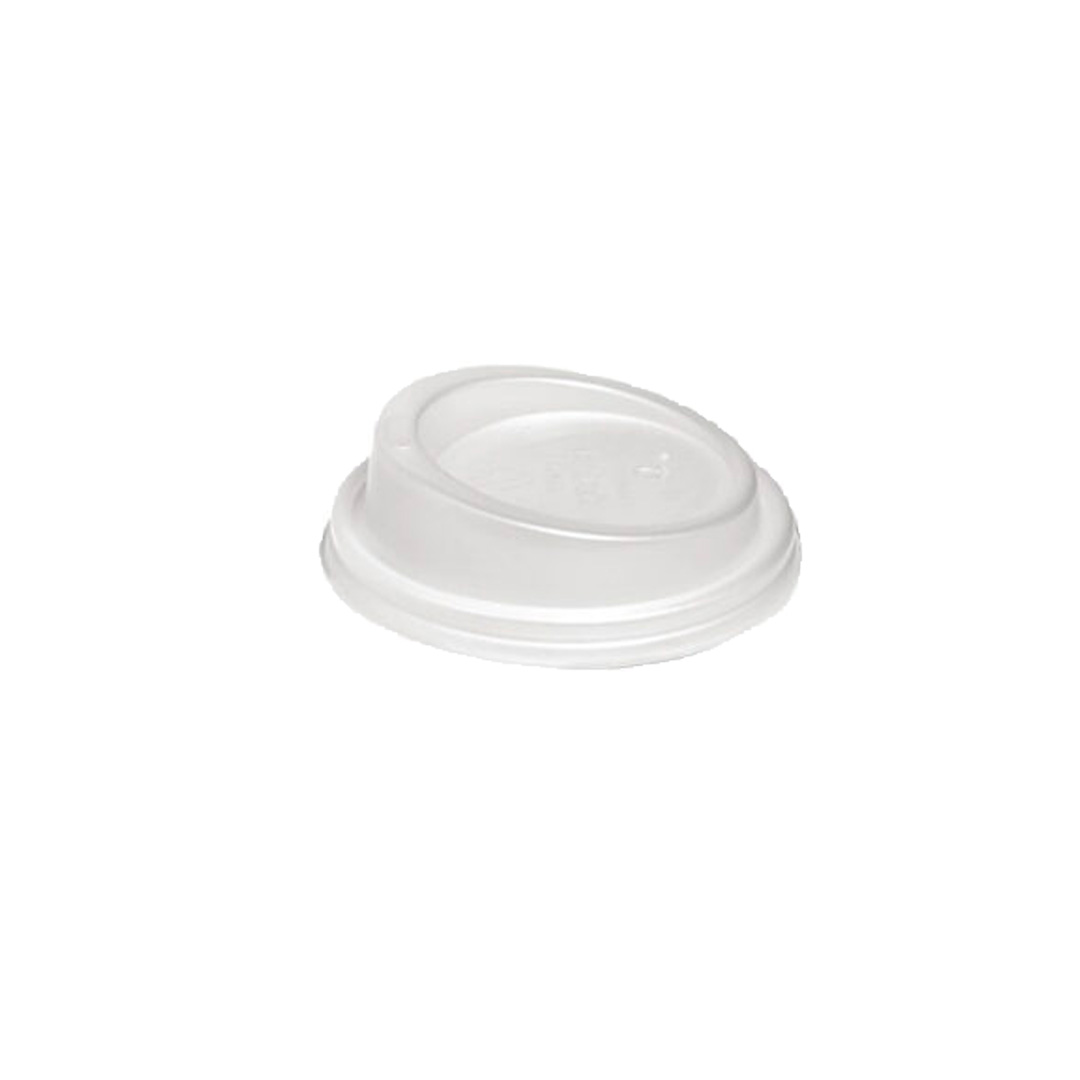 Biocup Lid Small PLA Suits (80mm) White