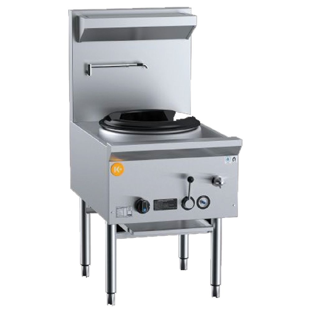 B+S Waterless Wok Table Single Hole K+ Series 600mm