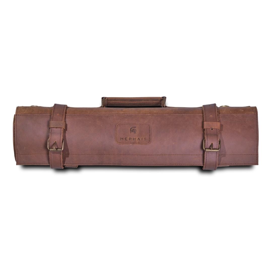 Hephais Knife Roll 6 Pocket Leather