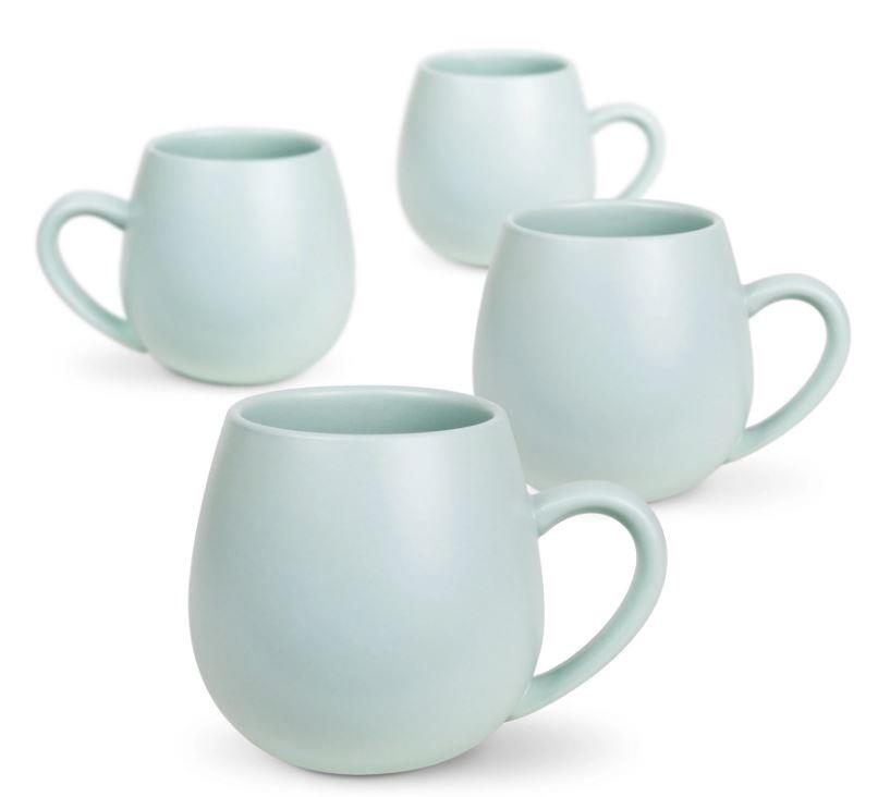 Hug Me Mug Pale Eucalyptus Set of 4