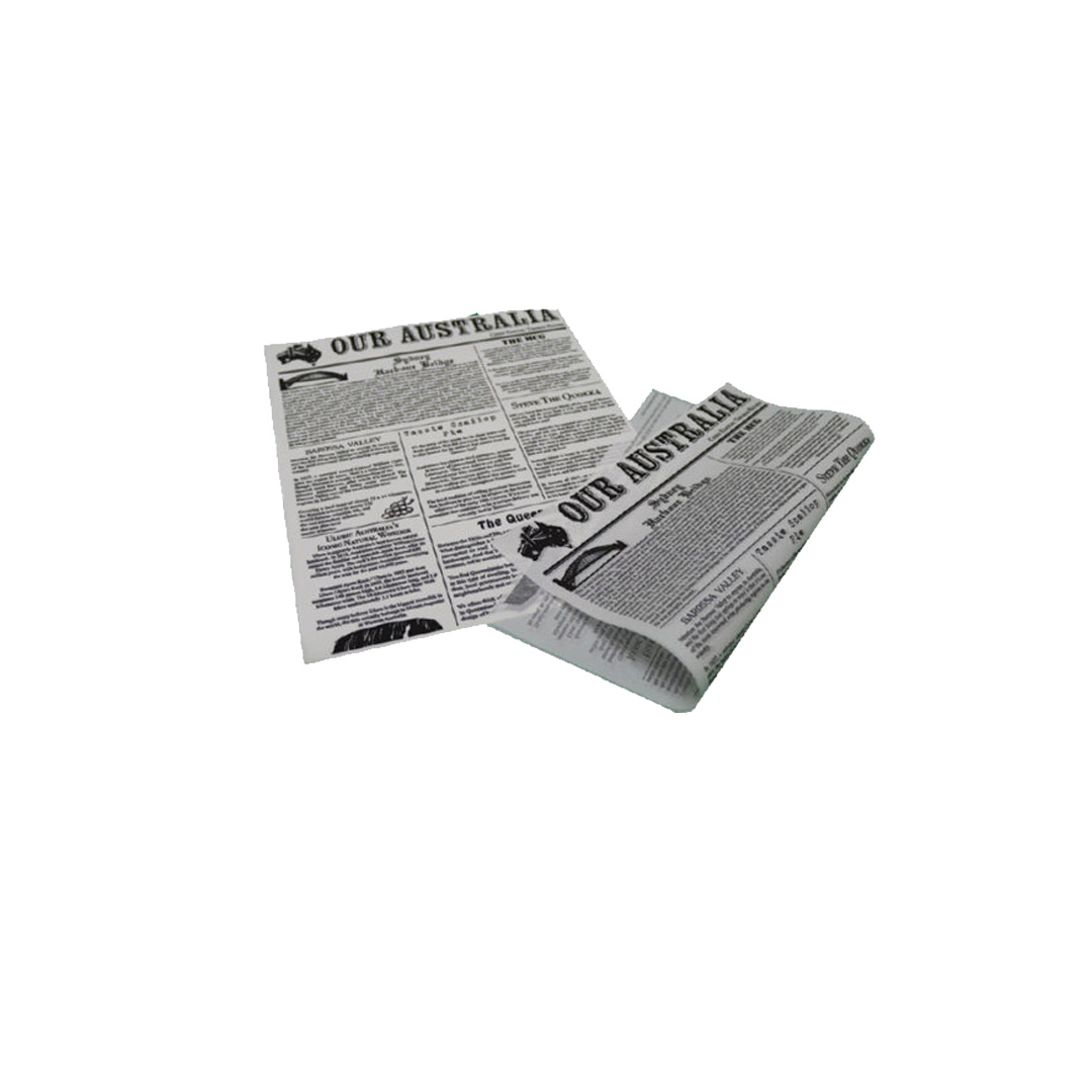 Greaseproof Sheets Newsprint Paper 190x310mm