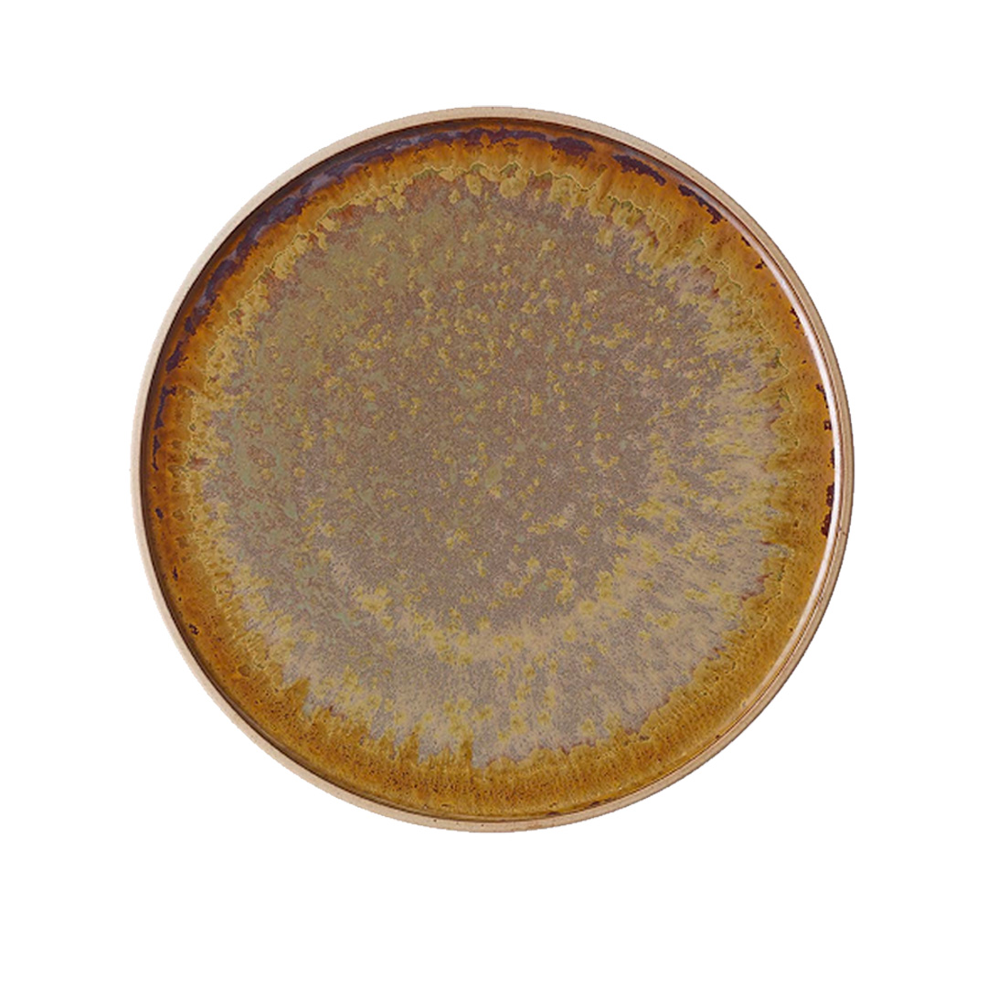 Plate 290mm Round Soho Burnt Sienna