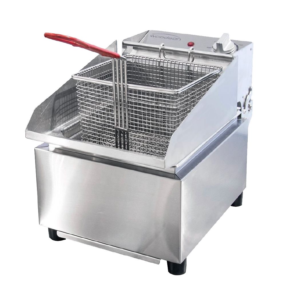 WOODSON Deep Fryer Single Pan 8 Litre 285mm W.FRS80