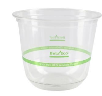 BetaEco RPET Green U Shape 7.5oz (225ml) Cup