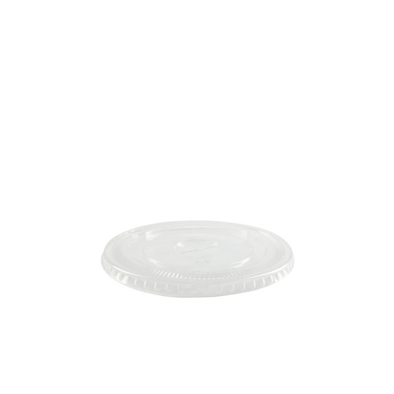 BetaEco RPET Flat Lid (no hole) to suit U Shape Cups