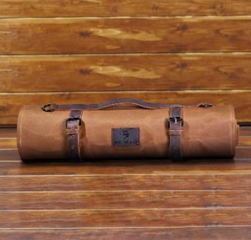 Hephais Knife Roll 10 Pocket Waxed Canvas