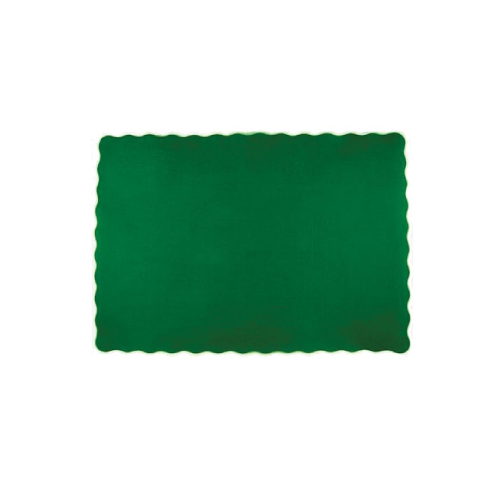 Disposable Placemat Dark Green