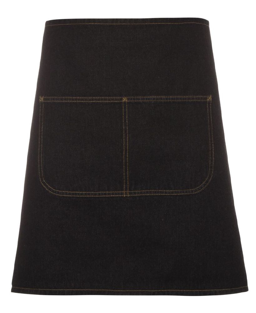 Apron Waist Denim Stone Wash