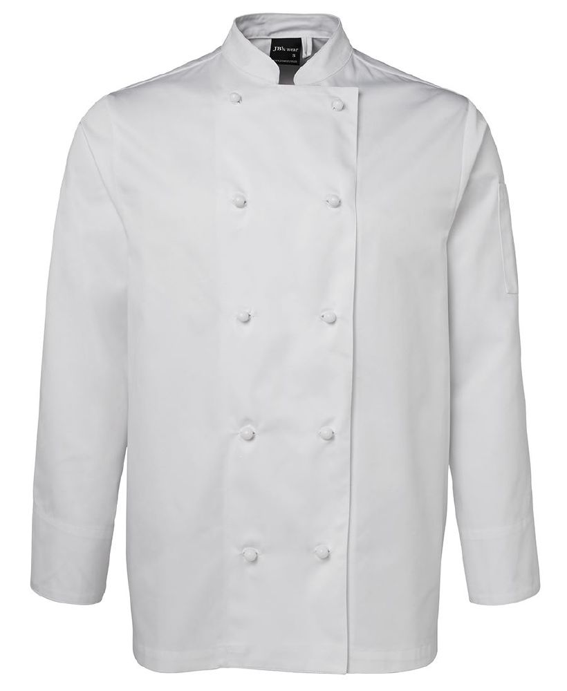 Chef Jacket White Long Sleeve Large