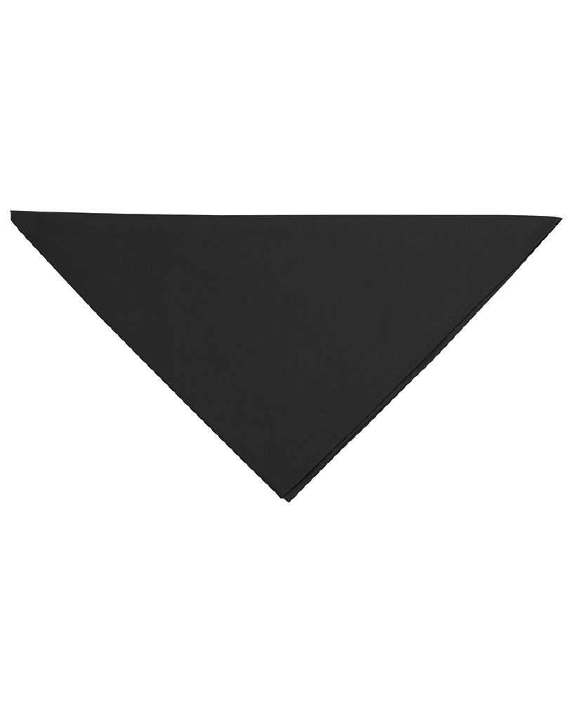 Neckerchief Black Cotton