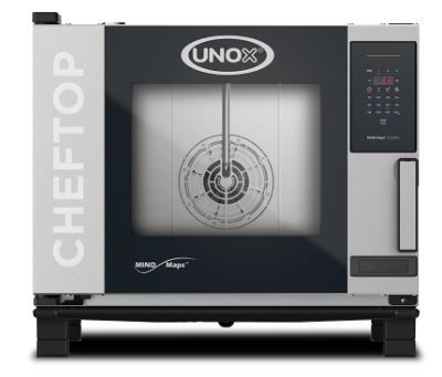 UNOX Cheftop Zero Convection Oven with Humidity 5 Tray 1/1GN 750mm XEVC-0511-EZRM-LP