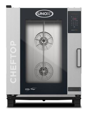 UNOX Cheftop Zero Convection Oven with Humidity 10 Tray 1/1GN 750mm XEVC-1011-EZRM