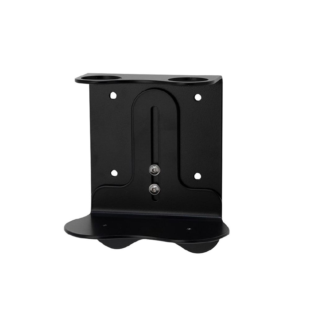 Luna Wall Bracket - Double Matte Black SS