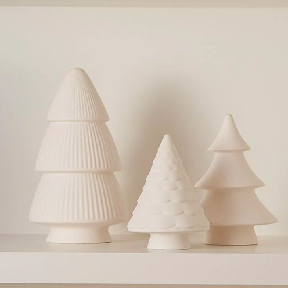 Robert Gordon - Christmas Tree 15cm - Shelf Ornament White