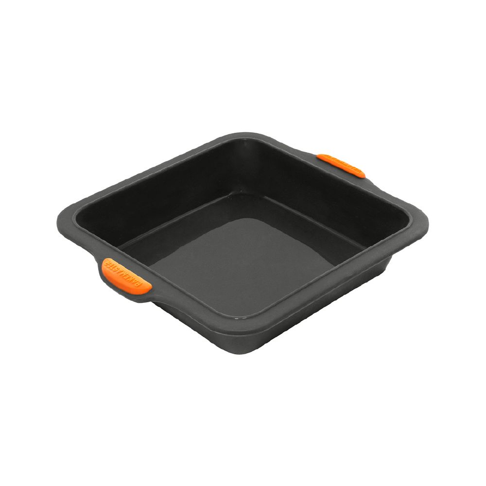 Cake Pan Square Silicone 20x5cm Bakemaster