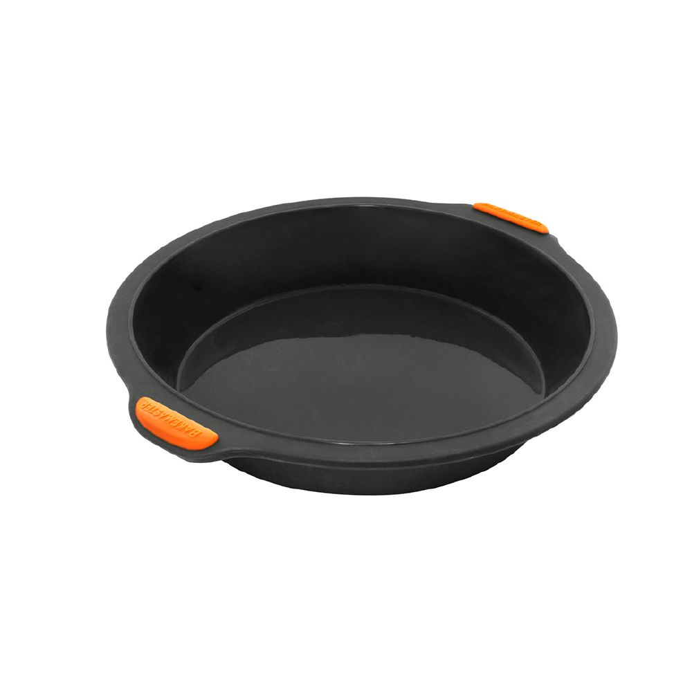 Cake Pan Round Silicone 24x5cm Bakemaster