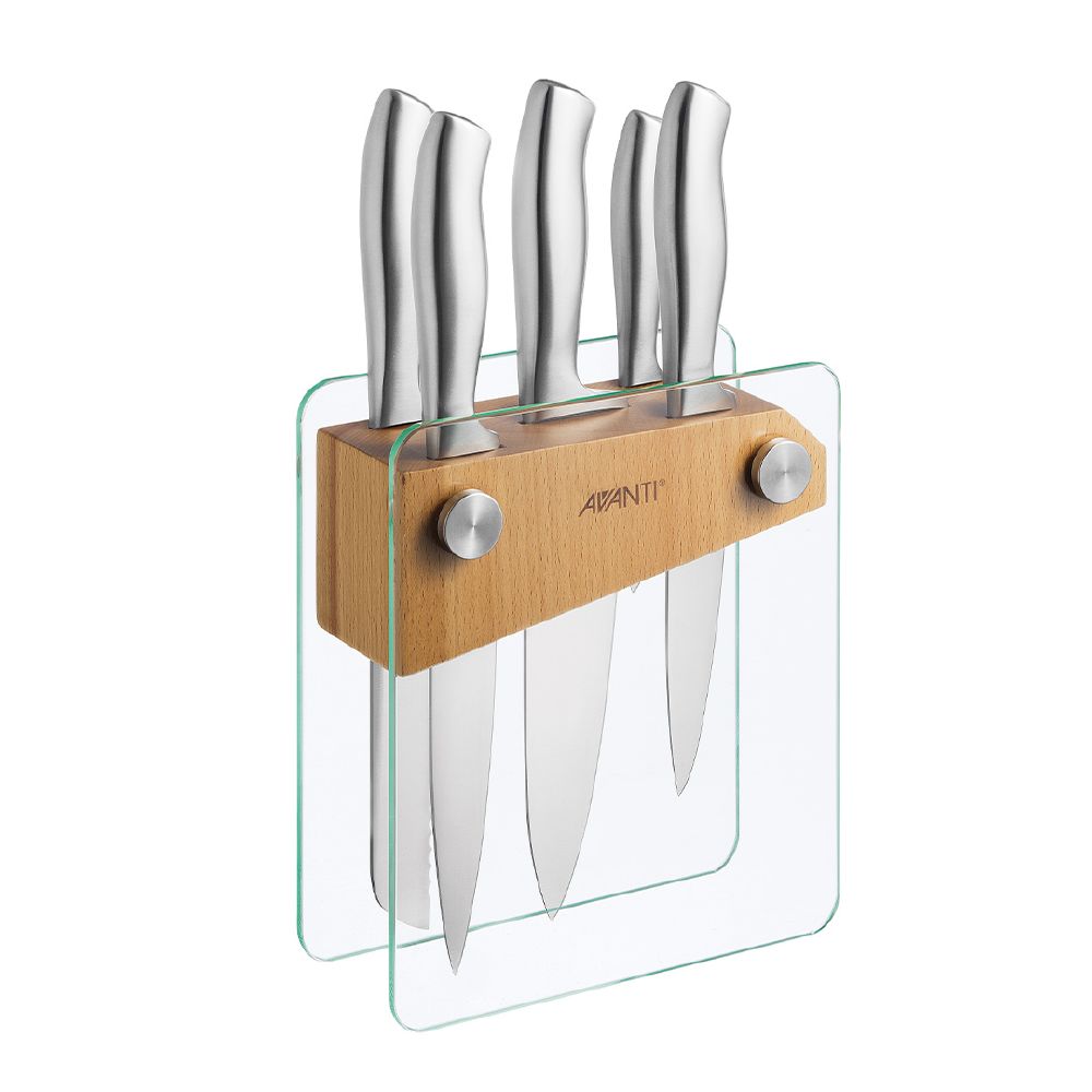 Knife Block Set 6 Piece Tempo Avanti