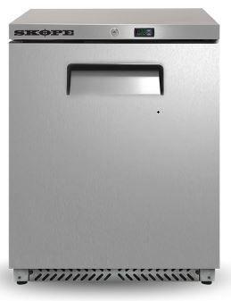 SKOPE Reflex Undercounter Storage Fridge 1 Door 139L 600mm RF6.UBR.1.SD