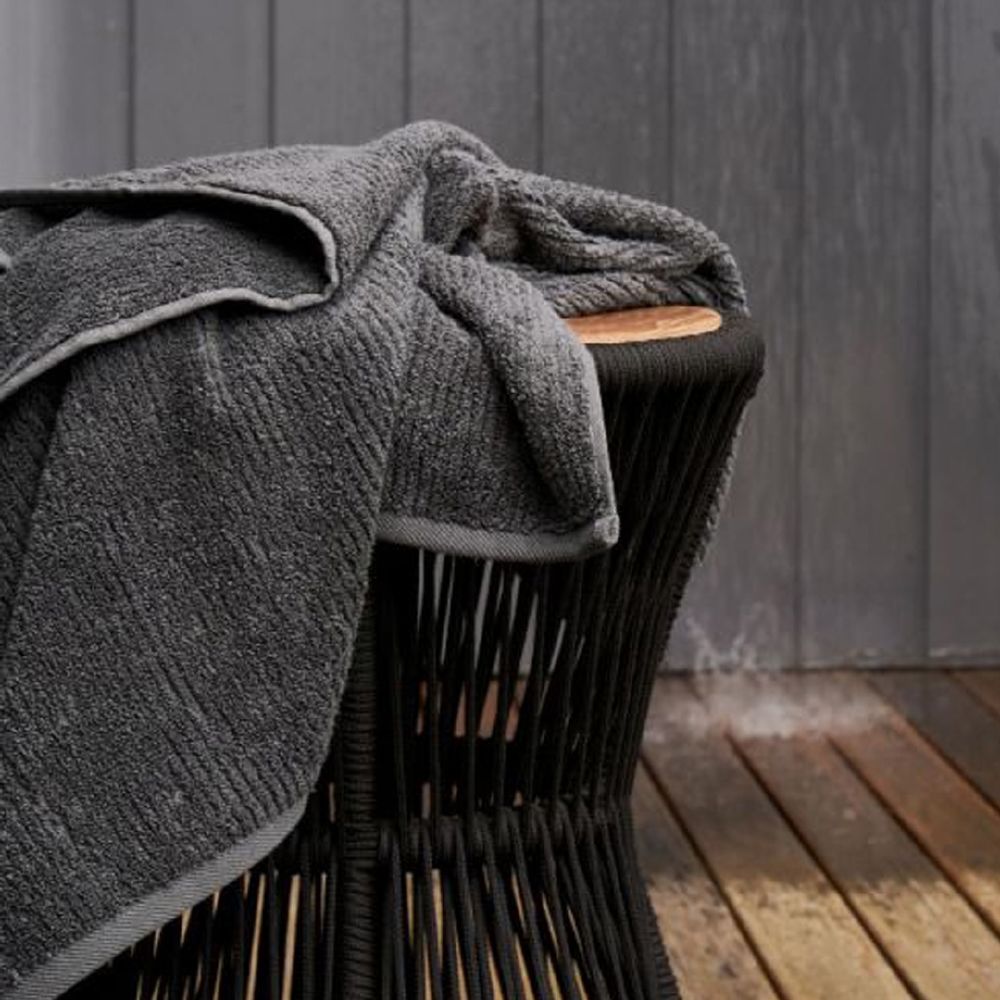 Sterling Bath Towel - Charcoal