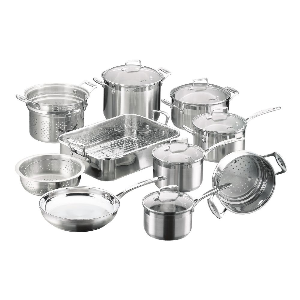 Scanpan Saucepan Set Impact 10-Piece S/S