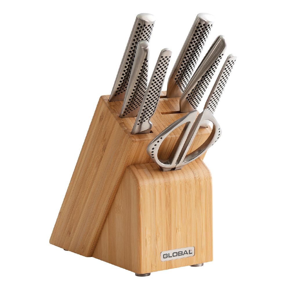 Takashi 8 Piece Knife Block Set GLOBAL