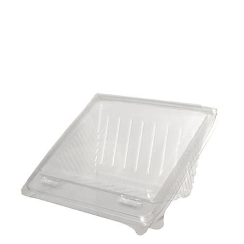 Sandwich Wedge Recycled Pet4 Point Clam Clear