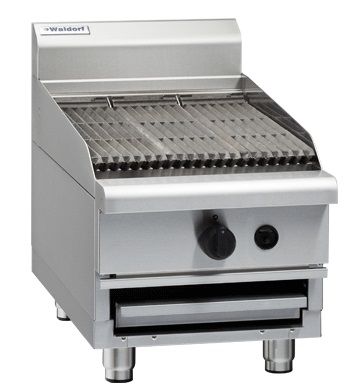 WALDORF Gas Chargrill Bench Model 450mm CH8450G-B