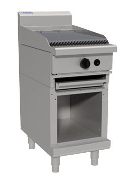 WALDORF Gas Chargrill On Cabinet 450mm CH8450G-CB