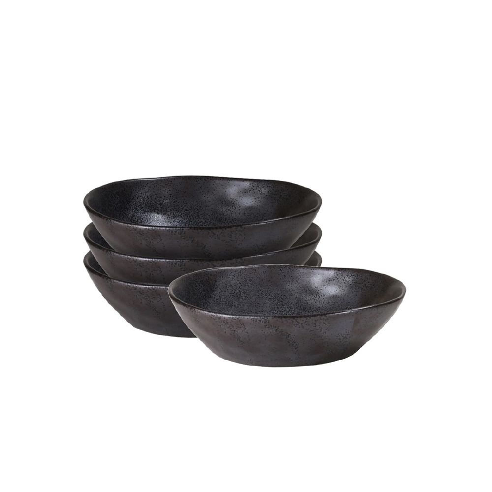 Dish large 11.5cm Earth Black Collection