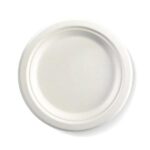 Plate Biocane 230mm (9") - White