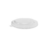 Takeaway Paper Bowl Lid - Hot Food (Fits 500ml, 700ml, 1000ml)