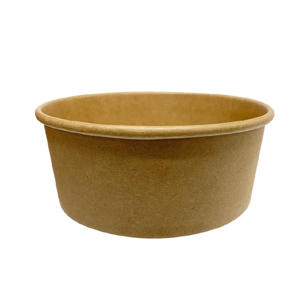 Takeaway Paper Bowl 700ml - Brown Kraft (Carton of 300)